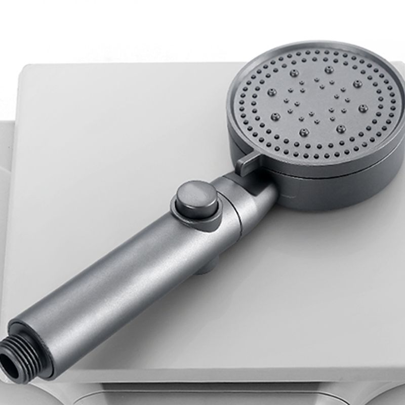 Contemporary Round Hand Shower Adjustable Spray Pattern Wall Mounted Shower Head
