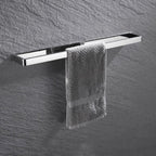 5-piece modern bathroom accessories as single item or in set Polished chrome bathroom set