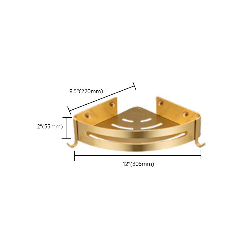 Modern Bathroom Hardware Paper Holder Bathroom Shelf Gold Bathroom Accessories Set