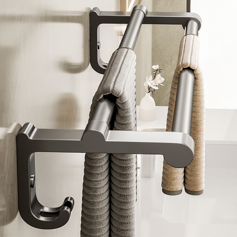 Modern Bathroom Accessories Set Adhesive Mount Bathroom Accessories Set