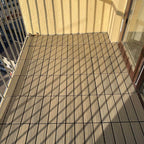 Classic square terrace tiles solid color composite tiles for outdoor use
