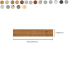 Rectangular PVC Flooring Remove and Apply Wood Look Smooth Vinyl Floor