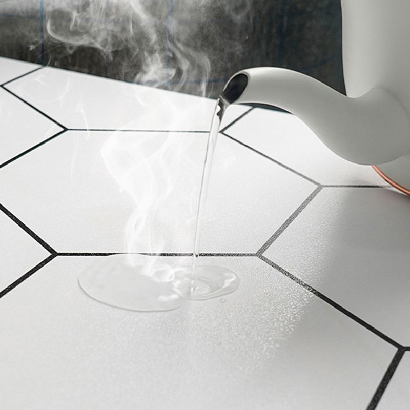 Modern Backsplash Tile Smooth Peel-and-Stick Wall Tile for the Kitchen