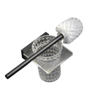 Modern bathroom accessory set bath shelf/towel holder & bathrobe hooks included