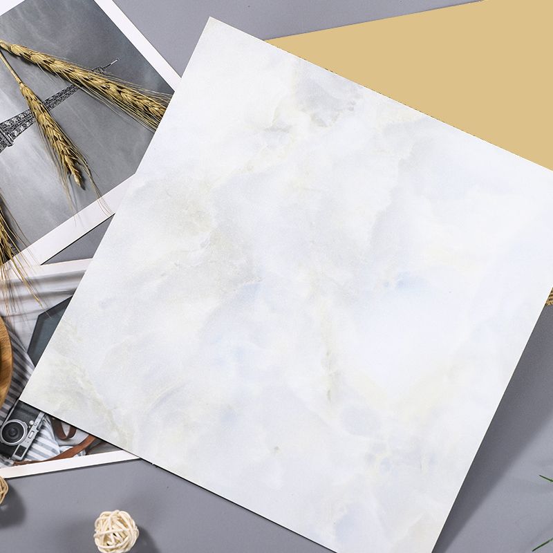Indoor Vinyl Tile Peel and Stick Dirt Resistant Square Vinyl Tiles