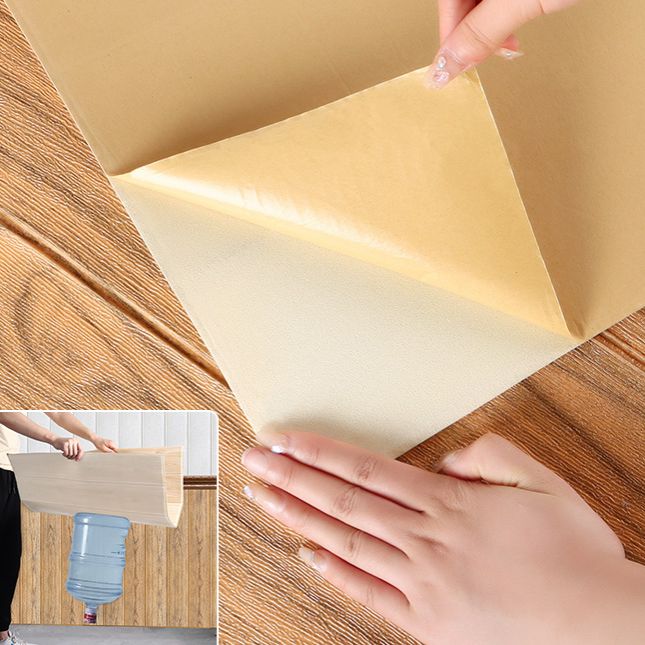 Modern Tin Back Panel 3D Wall Ceiling Wood Grain Design