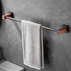 Modern black bathroom set bathroom shelf towel bar bathroom accessories set