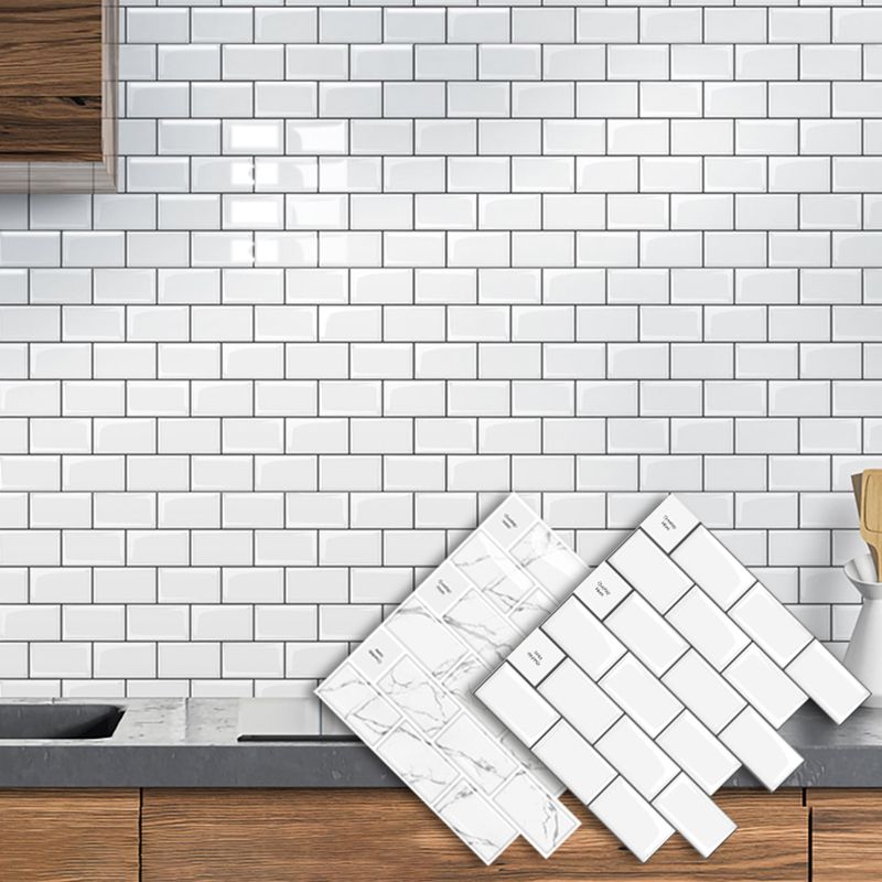 Modern Wallpaper Field Tile/Single Tile Peel and Stick Backsplash