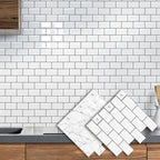 Modern Wallpaper Field Tile/Single Tile Peel and Stick Backsplash