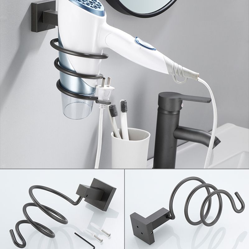 Modern Bathroom Accessories Hardware Set Gray Bathroom Hardware Set