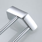 Silver Bathroom Accessories Hardware Set Modern Bathroom Accessories Kit