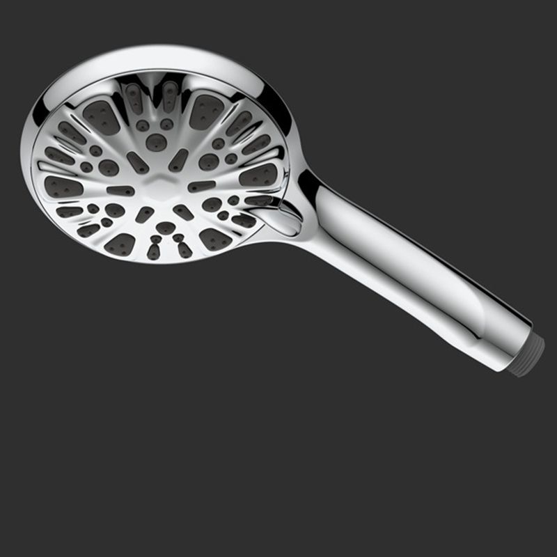 Modern Shower Head for Bathroom 9-Jet Round Wall-Mounted Shower Head