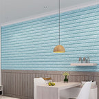 3D-embossed wall panels Color Waterproof Foam Interior wall tile