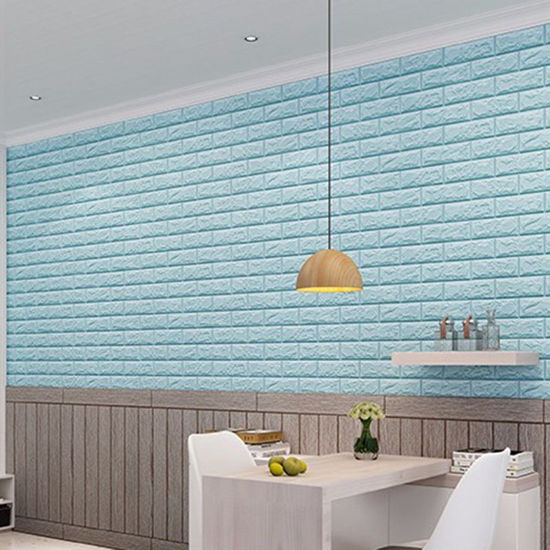 3D-embossed wall panels Color Waterproof Foam Interior wall tile