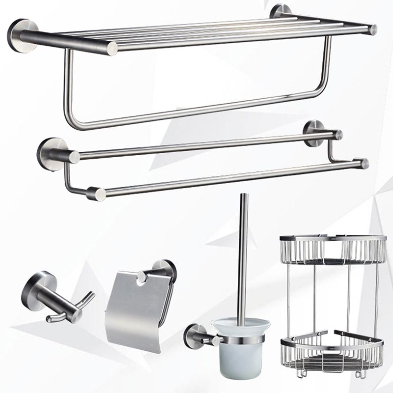 Chrome Traditional Bathroom Accessories Set Stainless Steel Bathroom Set