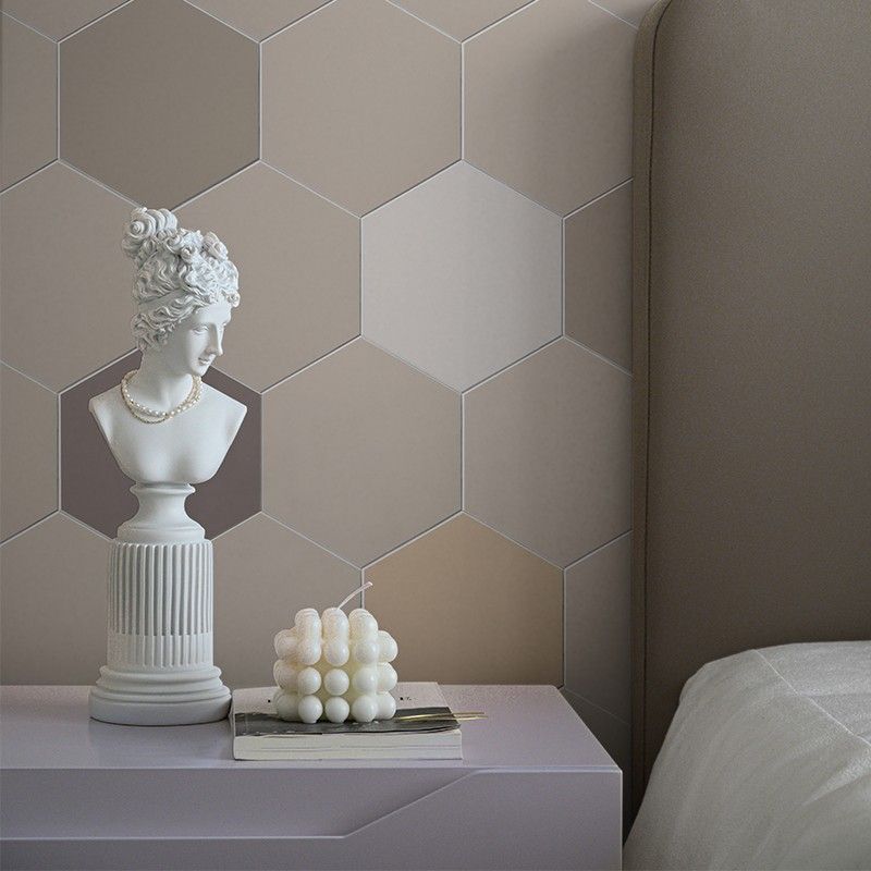 Peel and Stick Tiles Hexagonal Peel and Stick Backwall 20 Pack for the Bathroom