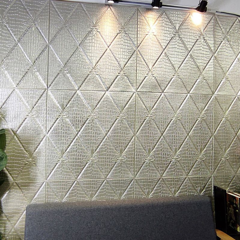 Industrial Wall Board 3D Print Bathroom and Living Room Wall Panel Set of 1