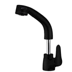 Vessel Sink Bathroom Faucet with Swiveling Spout Single Lever Faucet with Pull-Out Spray
