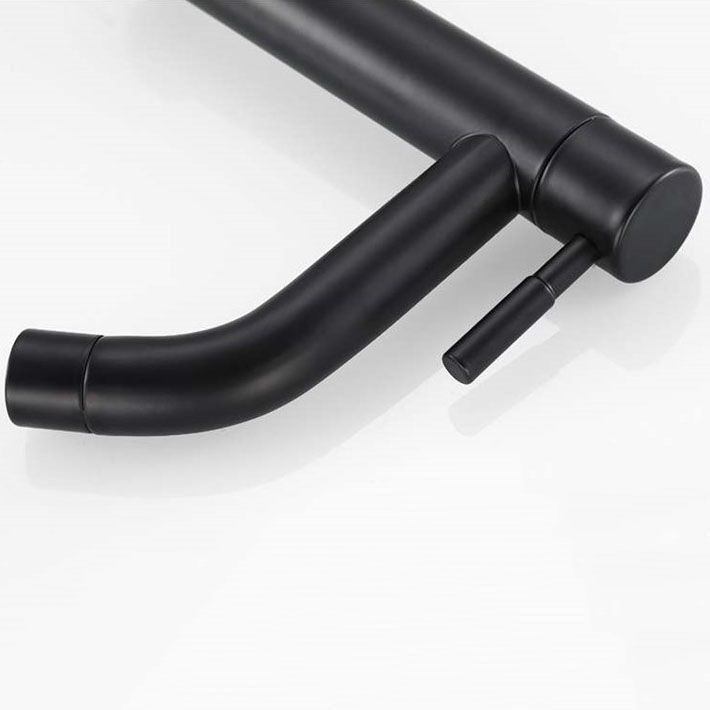 Industrial vessel fitting stainless steel lever handle sink faucet