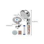 Handheld showerhead with catalyst water filtration wall-mounted showerhead