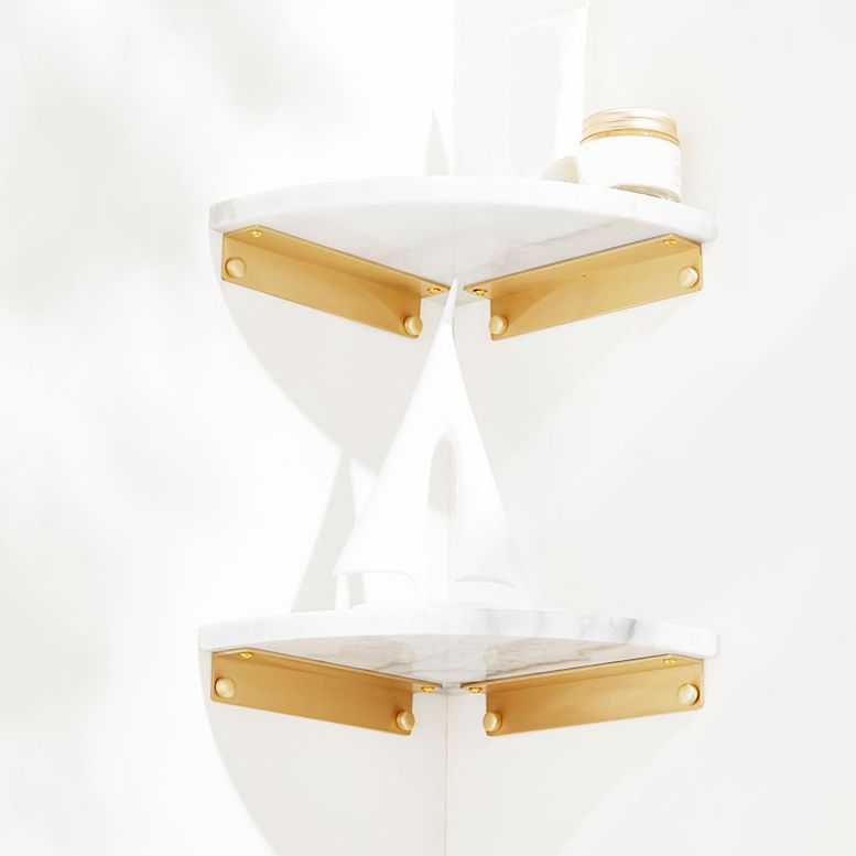 marble bathroom shelf brass bathroom accessory