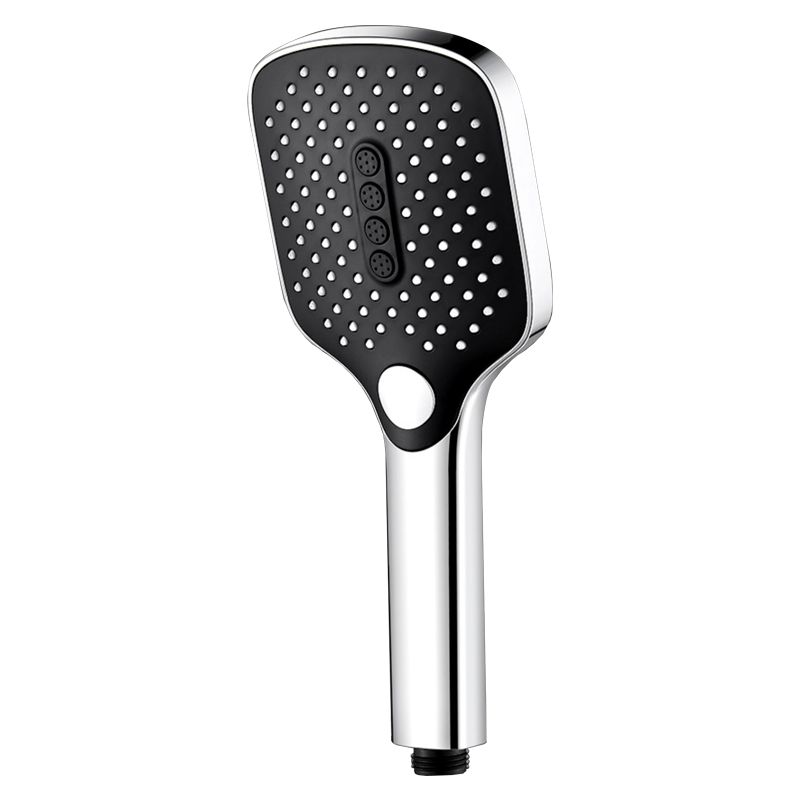 Contemporary portable super rechargeable shower head square spray head