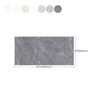 Waterproof Peel & Stick Tiles Marbling Single Tile for Bathroom Splashback