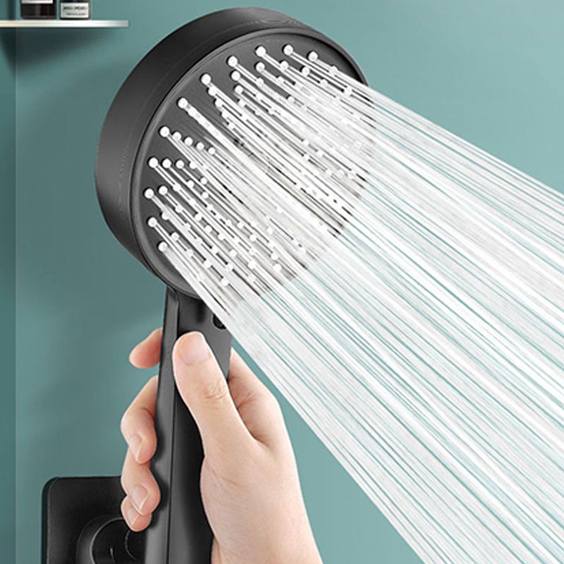 Modern Handheld Showerhead Adjustable Water Flow 5 Settings Wall Mounted Showerhead