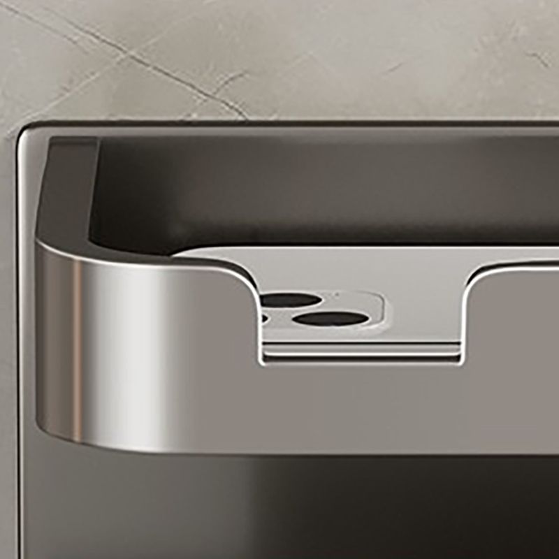 Modern Style Aluminum Single Bathroom Accessory Set Paper Holder