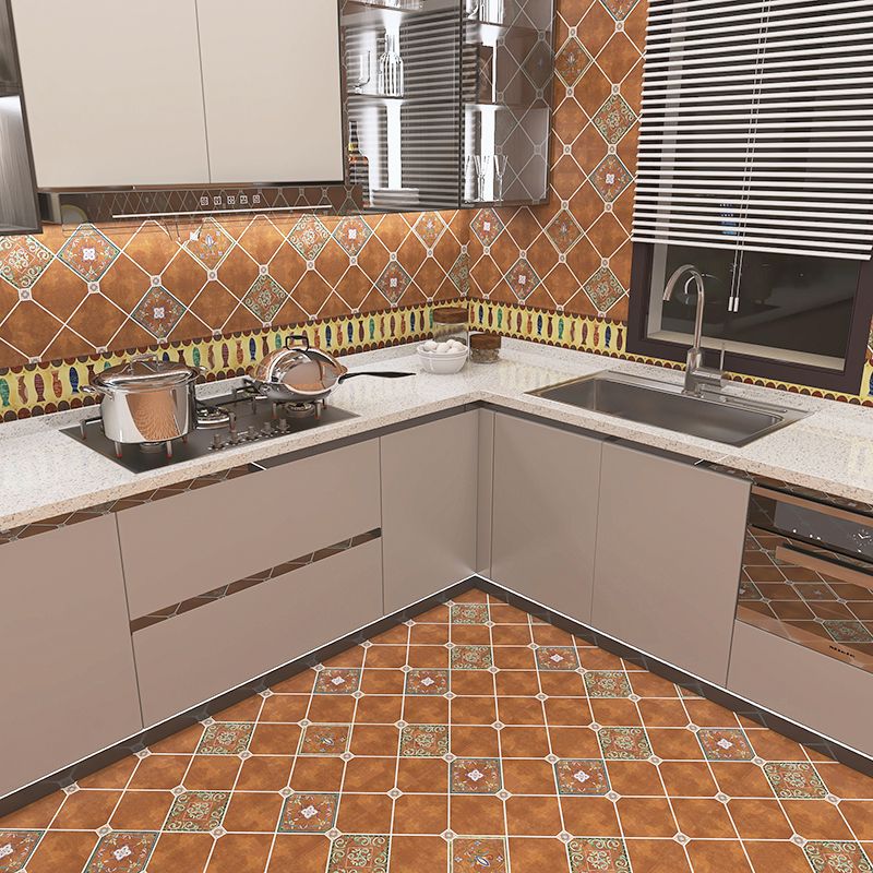 Modern Peel and Stick Tile Mosaic Peel and Stick Splash Guard for the Bathroom