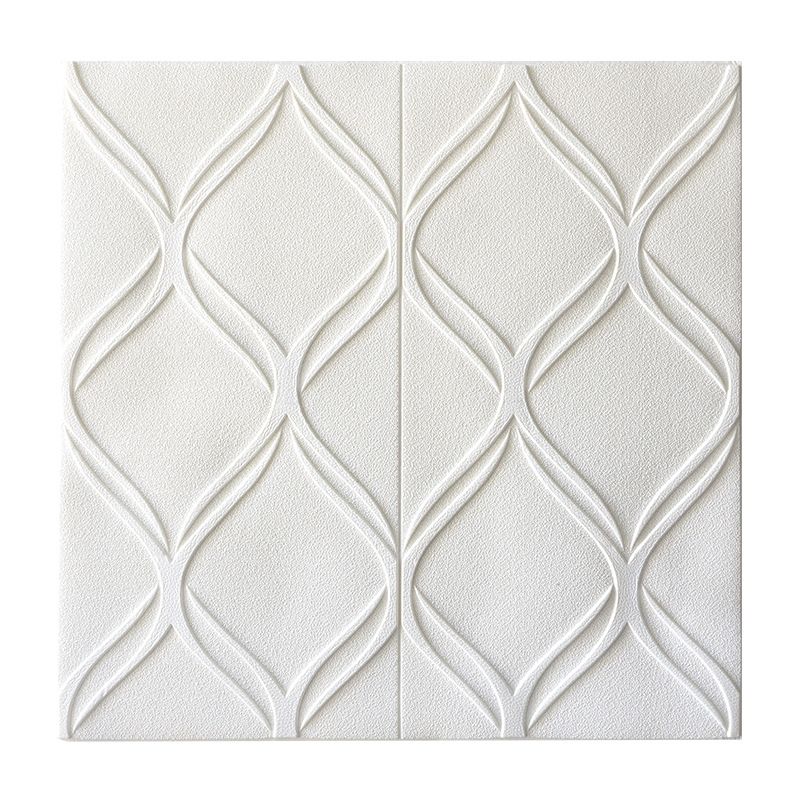 Contemporary waterproof wall planks striped brick bedroom wall panels