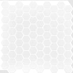 Polygon Metal Peel and Stick Back Wall Tile PVC Peel and Stick Tile for the Kitchen