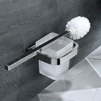 Polished Chrome Modern Bathroom Accessory Set made of Stainless Steel Towel Holder/Soap Dish