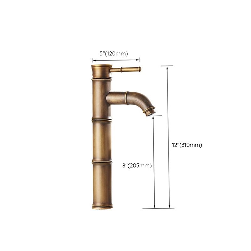 Country House Style Basin Mixer Single Hole Bathroom Fitting
