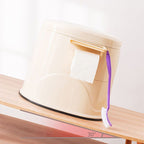 Floor-mounted Plastic WC One-piece WC Modern Toilet Bowl
