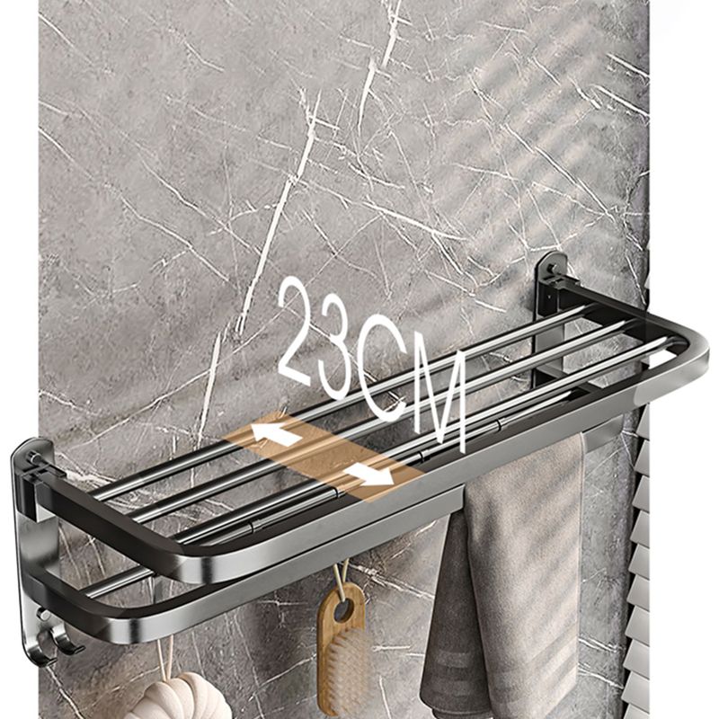 Modern gray bathroom accessory set bathroom shelf bath hardware set