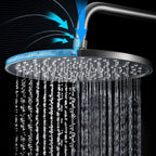 Modern Bathroom Standard Shower Head Rainfall Square Ceiling Mounted Shower Head