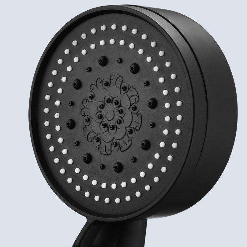 Contemporary Showerhead Combination Handheld Shower Plastic Wall Mount Round Showerhead