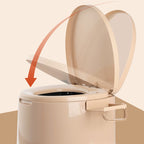 Floor-mounted All-in-One Toilet Contemporary Plastic Flush Toilet