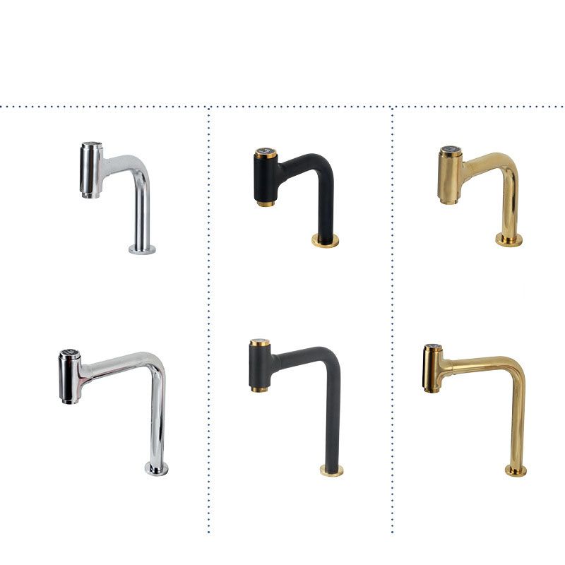 Modern Style Basin Tap Swivel Spout Bathroom Faucet