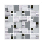 Wall tile paste Wallpaper Floral check pattern Wallpaper tile