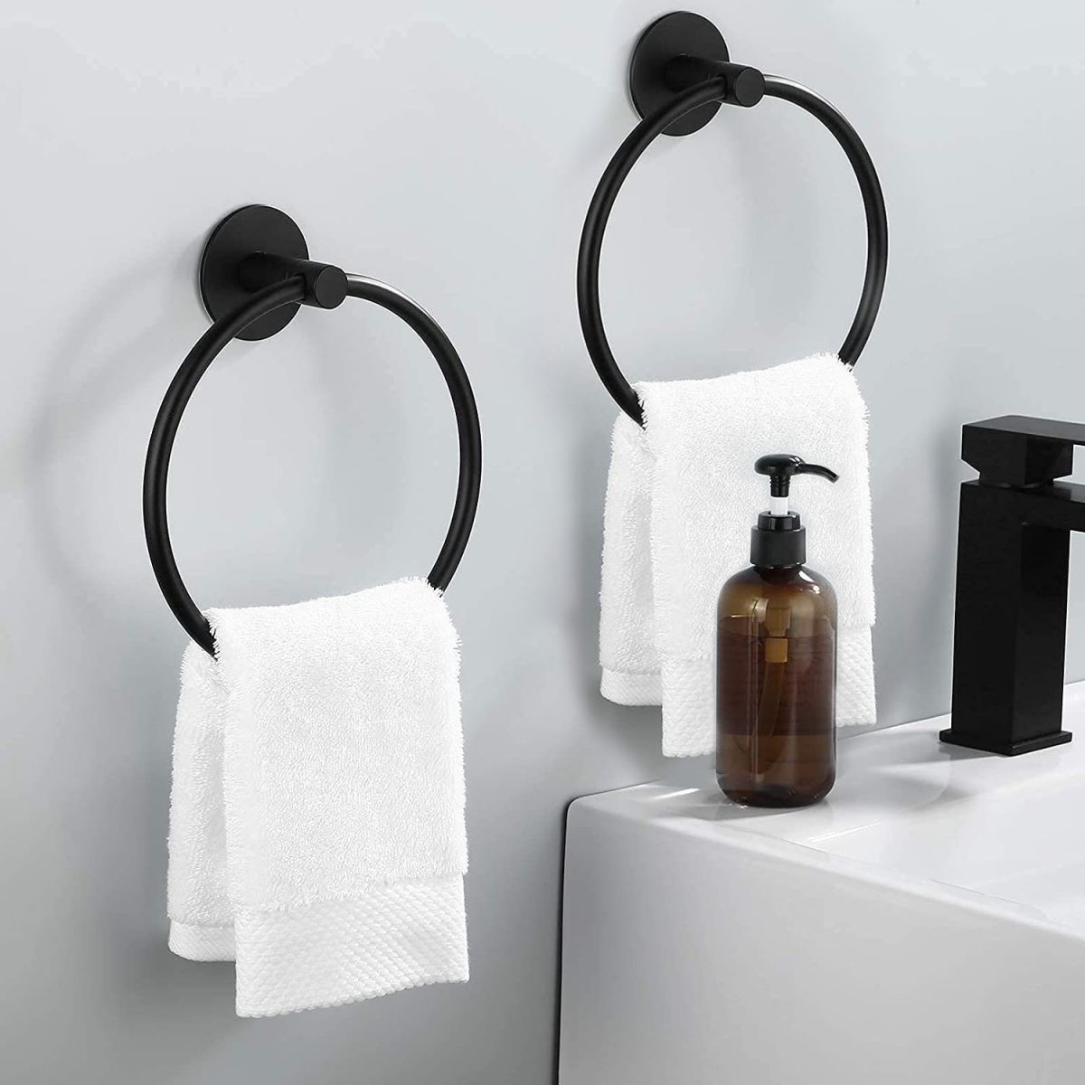 Traditional Bathroom Hardware Accessory Set Towel Ring/Bathrobe Hook/Towel Bar