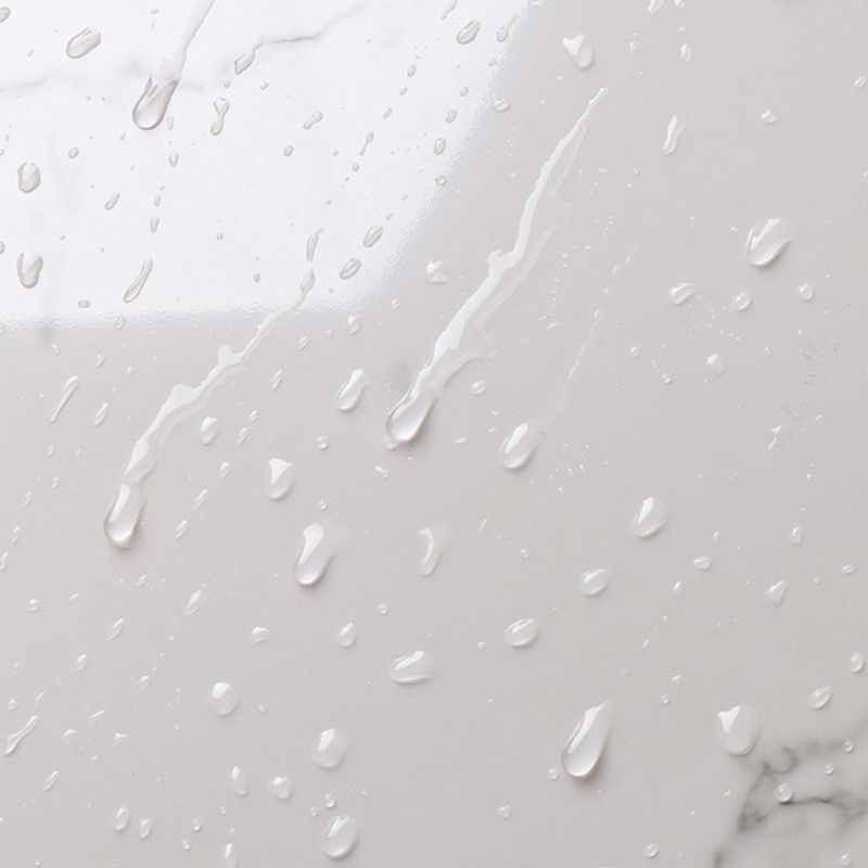 Scratch-resistant tile PVC single peel & stick tile for splash wall