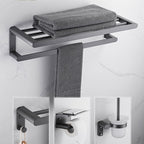 Modern Stainless Steel Towel Ring Bathroom Set Bathroom Shelf Bathroom Accessories Set