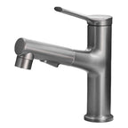 Modern Center Set Faucet Copper Center Set Vanity Faucet for Bathroom