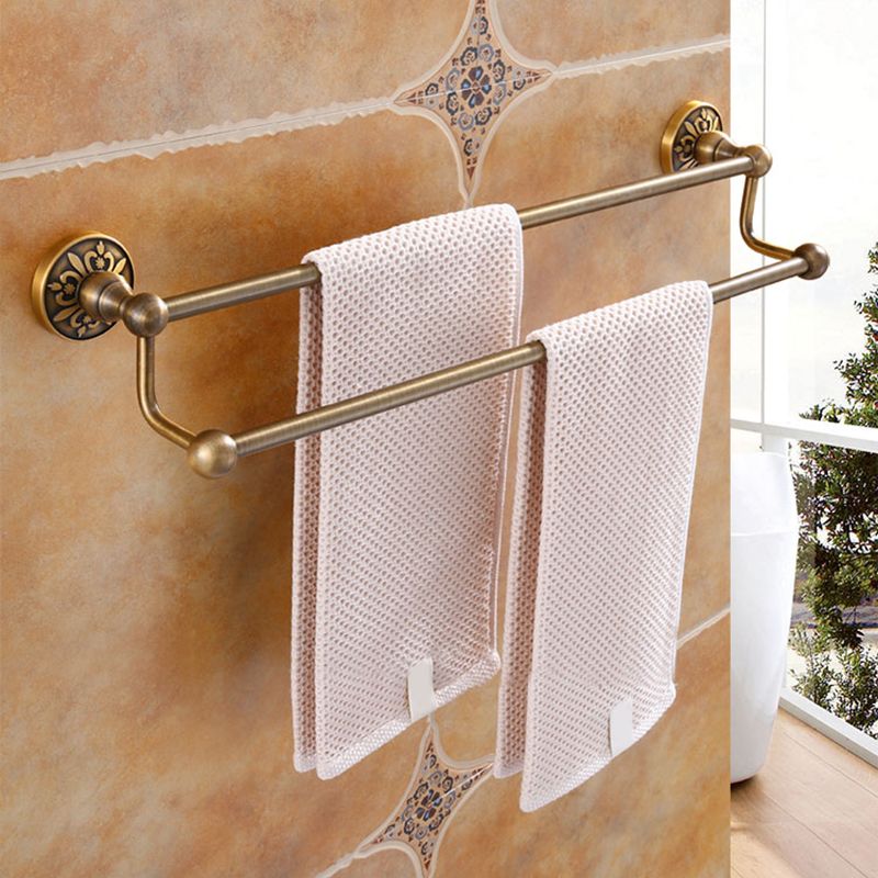 Traditional Vintage Brass Bathroom Accessories Single Piece or in Set