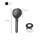 Plastic Handheld Showerhead Bathroom Showerhead with Adjustable Water Flow