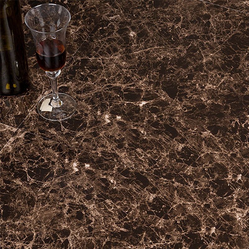 Square Peel & Stick Vinyl Flooring Stone Design PVC Flooring for the Living Room