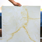 Peel & Stick Vinyl Floor Lightweight Vinyl Floor with Marble Look