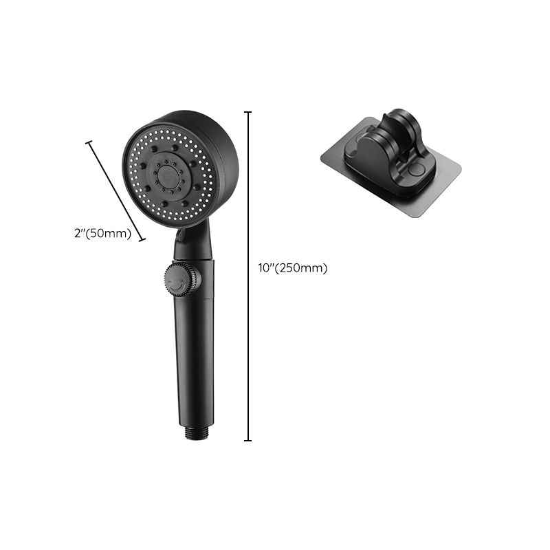 Modern Shower Head Plastic Wall Mounted Shower Head with Adjustable Spray Pattern